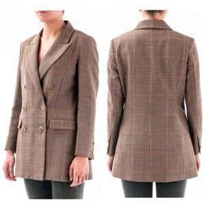 L’Autre Chose Plaid Prince of Wales Blazer